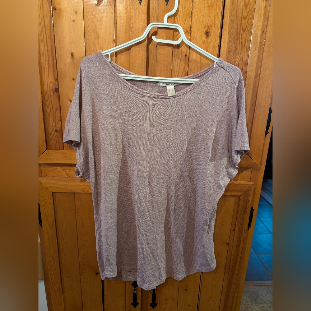 2/22$ Essentials Lavender Women's Top